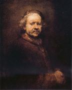 REMBRANDT Harmenszoon van Rijn Self-Portrait oil on canvas